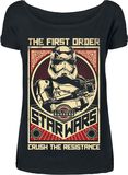 Episode 7 - The Force Awakens - Crush The Resistance, Star Wars, T-Shirt Manches courtes