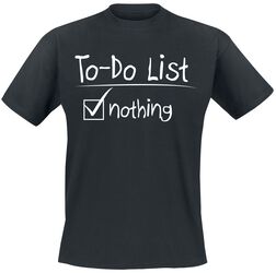 To-Do List, Slogans, T-Shirt Manches courtes