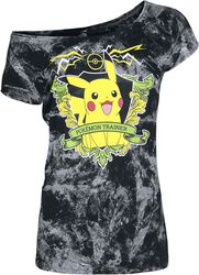 Pikachu - Pokémon Trainer, Pokémon, T-Shirt Manches courtes