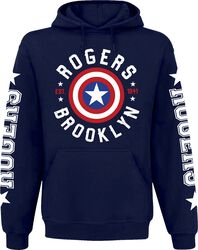 Rogers - Brooklyn, Captain America, Sweat-shirt à capuche