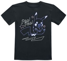 Enfants - Pikachu - Pika! Pika! Néon, Pokémon, T-shirt