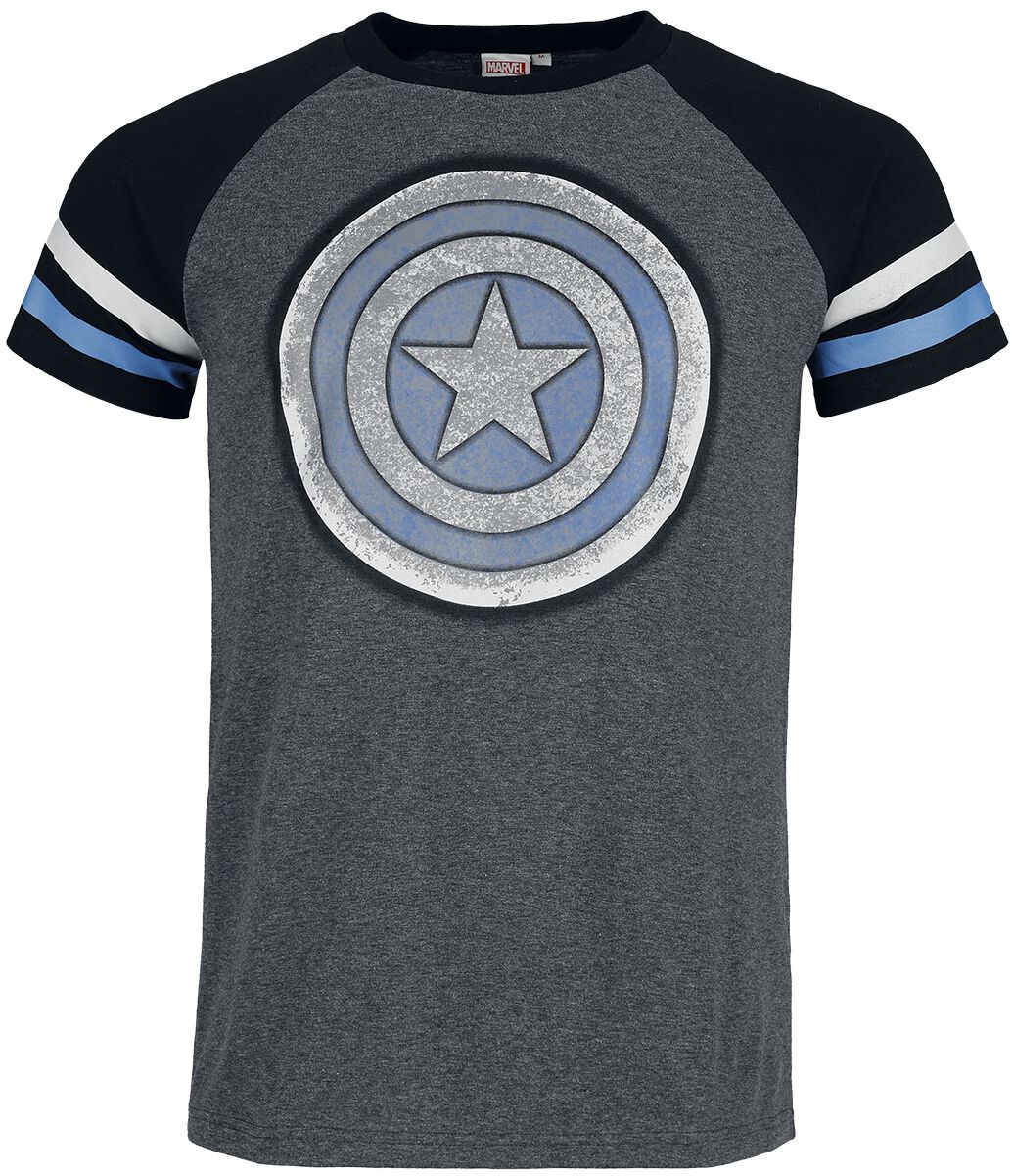 Bouclier Captain America T Shirt For Women T-shirt Femme Original