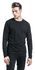 Double Pack Long-Sleeve Tops In Black with Crew Neck