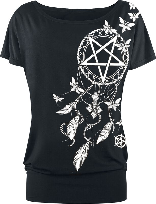 T-Shirt Attrape-Rêve Pentagramme