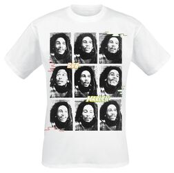 Photo Collage, Bob Marley, T-Shirt Manches courtes
