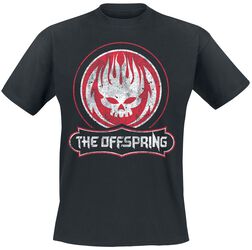 Distressed Skull, The Offspring, T-shirt