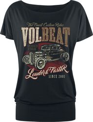 Louder And Faster, Volbeat, T-Shirt Manches courtes