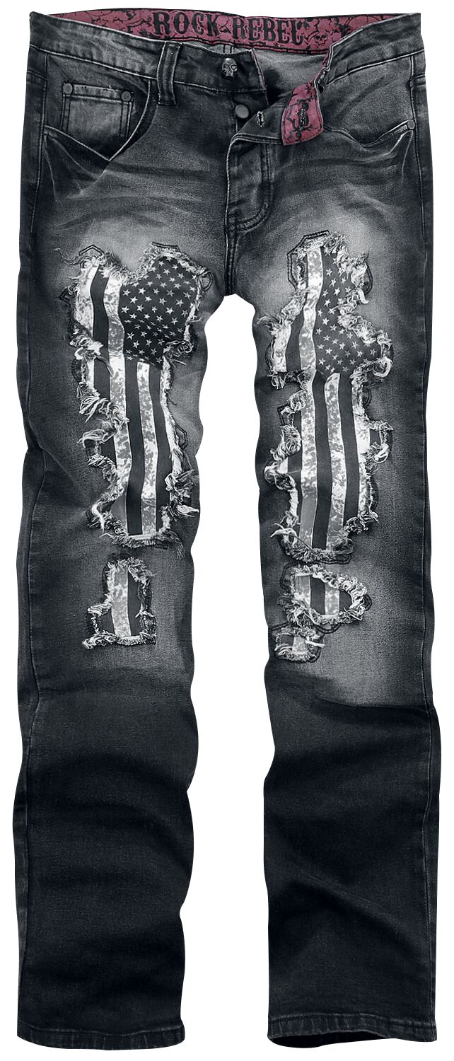 terrorist Versnel Omtrek Pete | Rock Rebel by EMP Jeans | Large