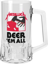 Bier 'Em All, Metallica, Chope à bière