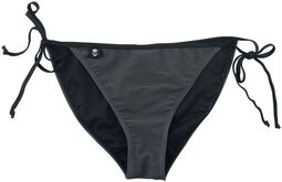 Bikinibroekje met kleine print, Black Premium by EMP, Bikini Slip