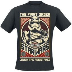 Stormtrooper - Crush the Resistance, Star Wars, T-Shirt Manches courtes