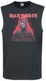 Amplified Collection - Red Powerslave, Iron Maiden, Tanktop