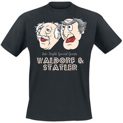 Late Night Waldorf und Statler, Le Muppet Show, T-Shirt Manches courtes