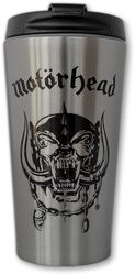 Travel Mug - Motörhead Stainless Steel - Everything Louder Than Everything Else, Motörhead, Thermosbeker