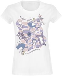 Things Are Getting Curiouser and Curiouser, Alice Au Pays Des Merveilles, T-Shirt Manches courtes