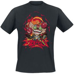 Ziggs, League Of Legends, T-Shirt Manches courtes