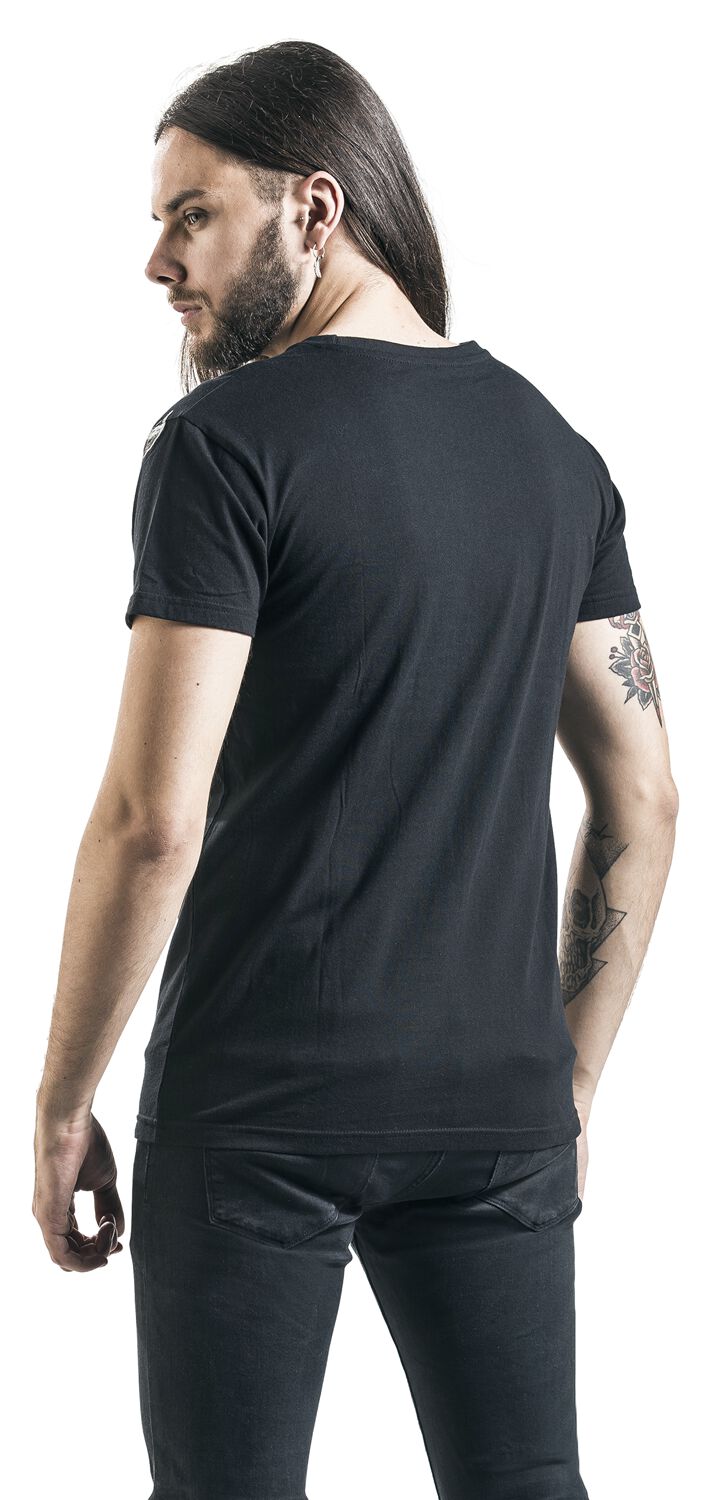 T-shirt EMP Taille L Noir - Thème Musique/groupe, Très Peu Porté, Occasion En Très Bon état