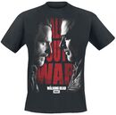 All Out War - Rick And Negan, The Walking Dead, T-Shirt Manches courtes