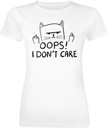 Oops! I don’t care, Tierisch, T-Shirt Manches courtes