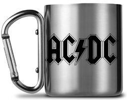 Tasse mit Karabinerhaken, AC/DC, Mug