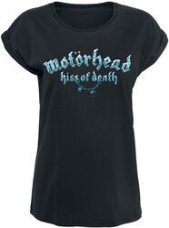 Kiss Of Death Logo, Motörhead, T-Shirt Manches courtes