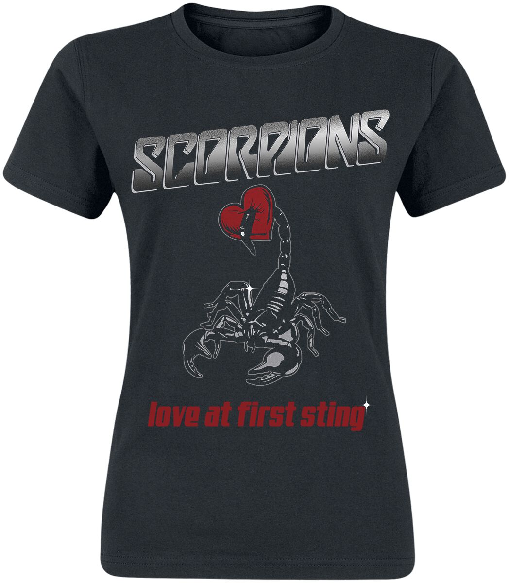 Scorpions Blackout Tour 1982 Homme T-Shirt Manches Courtes