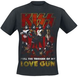 Love Gun, Kiss, T-shirt