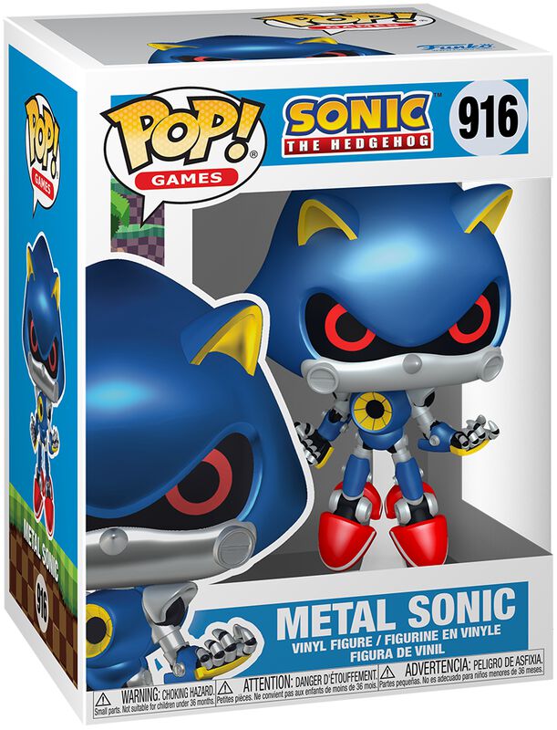 Sonic Métal - Funko Pop! n°916