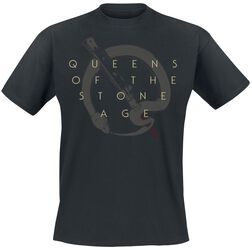 In Times New Roman - Bad Dog, Queens Of The Stone Age, T-Shirt Manches courtes