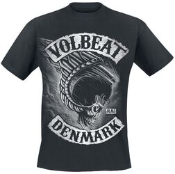 Flying Skullwing, Volbeat, T-Shirt Manches courtes