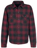 Padded Checkshirt, Black Premium by EMP, Flanellen overhemd