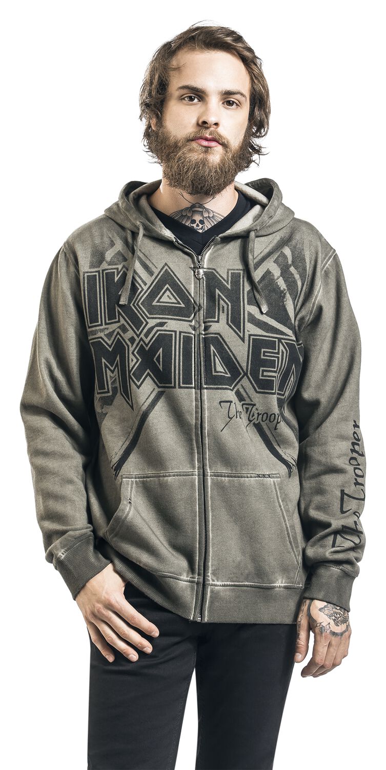 Fear Of The Dark | Iron Maiden Sweat-shirt zippé à capuche | EMP