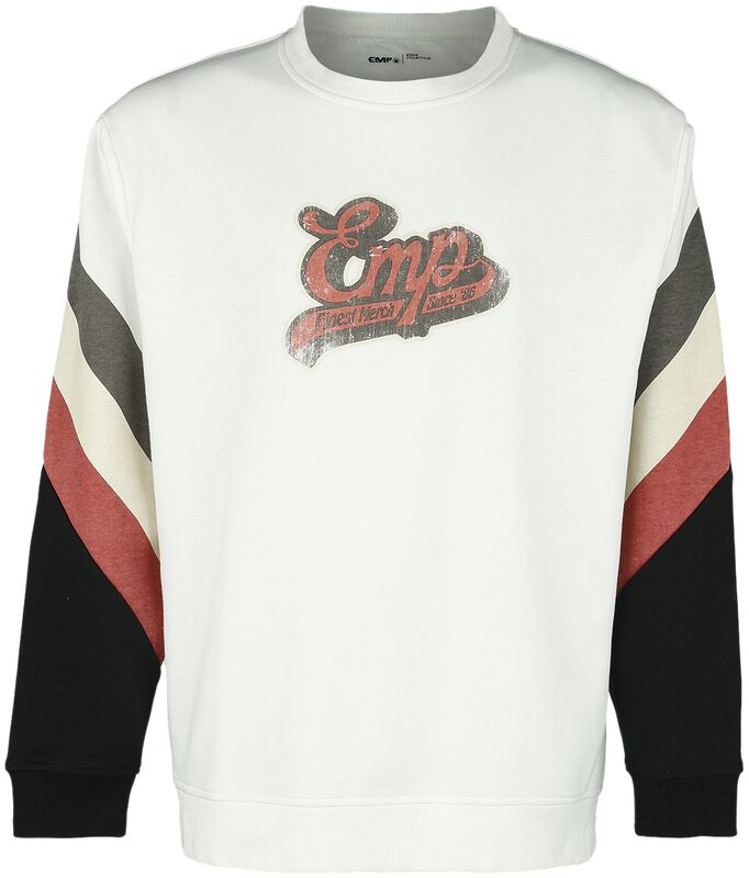 Sweater met retro EMP logo