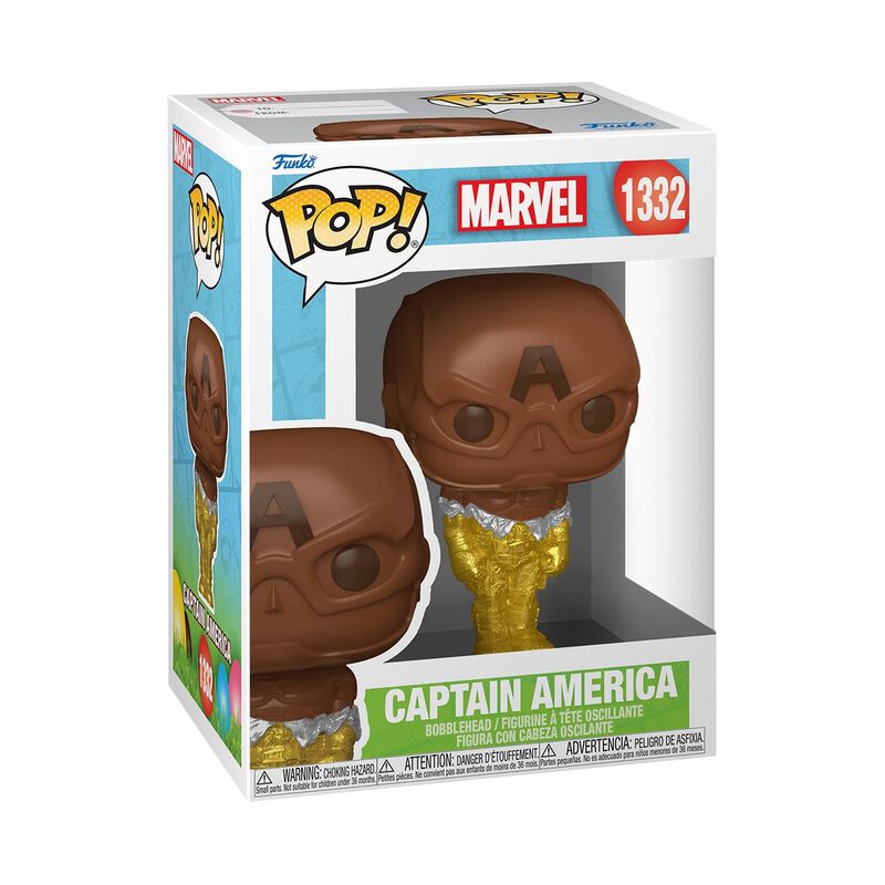 Captain America (Chocolat de Pâques) - Funko Pop! n°1332