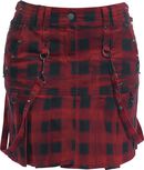Studded Skirt, Black Premium by EMP, Korte rok