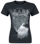 Maison Stark - Winter Is Coming, Game Of Thrones, T-Shirt Manches courtes