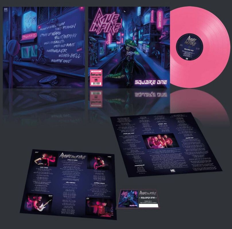 Square Raver Square One | Rave In Fire LP | Large