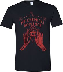 Skeleton Planchette (Red Print), My Chemical Romance, T-Shirt Manches courtes