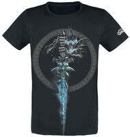 World of Warcraft - T-shirt noir avec logo Horde Spray | Elbenwald World of Warcraft - T-shirt noir avec logo Horde Spray | Elbenwald