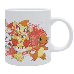 Fire Starters, Pokémon, Mug