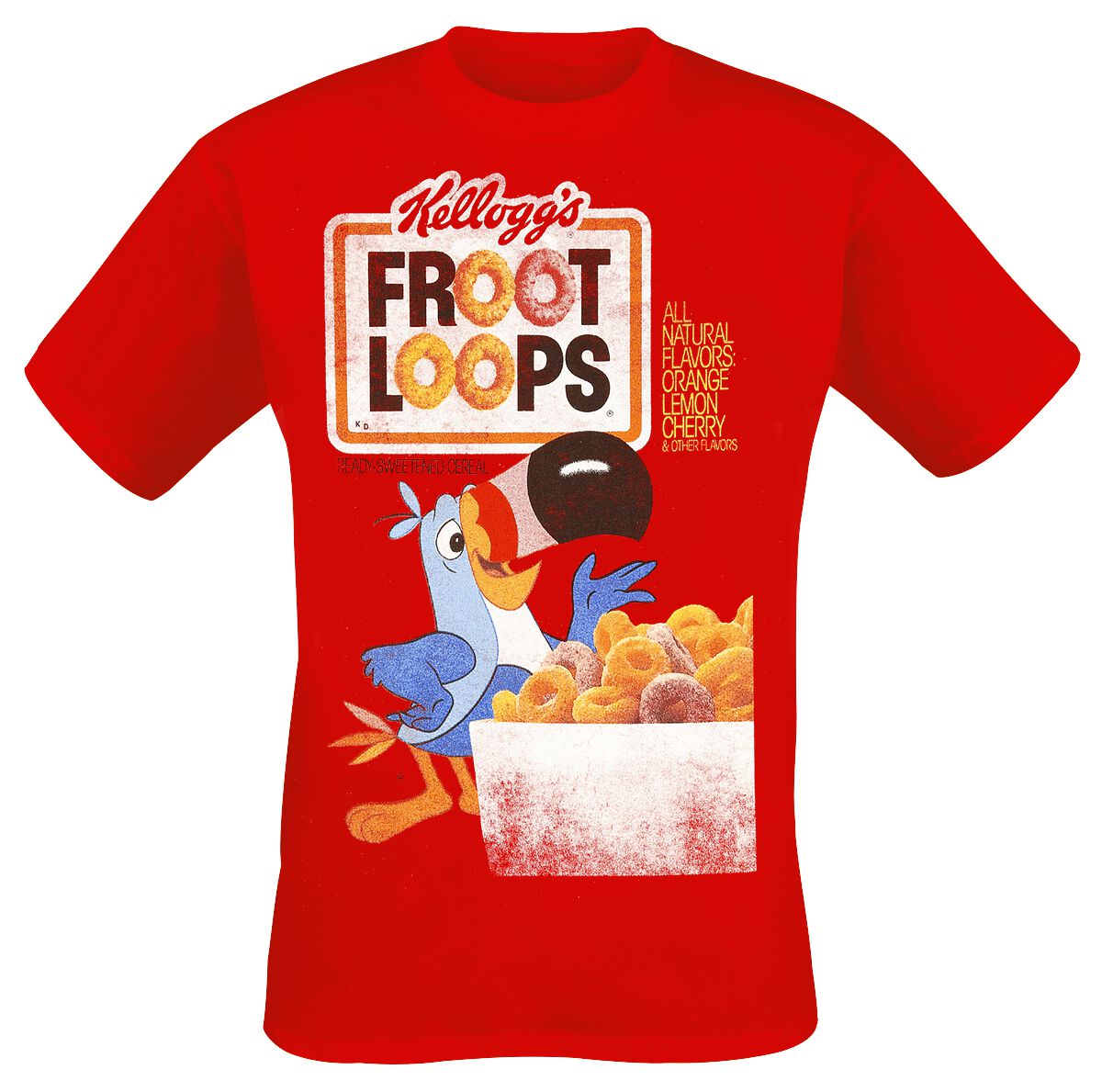 Froot Loops Kellogg's Tshirt Large