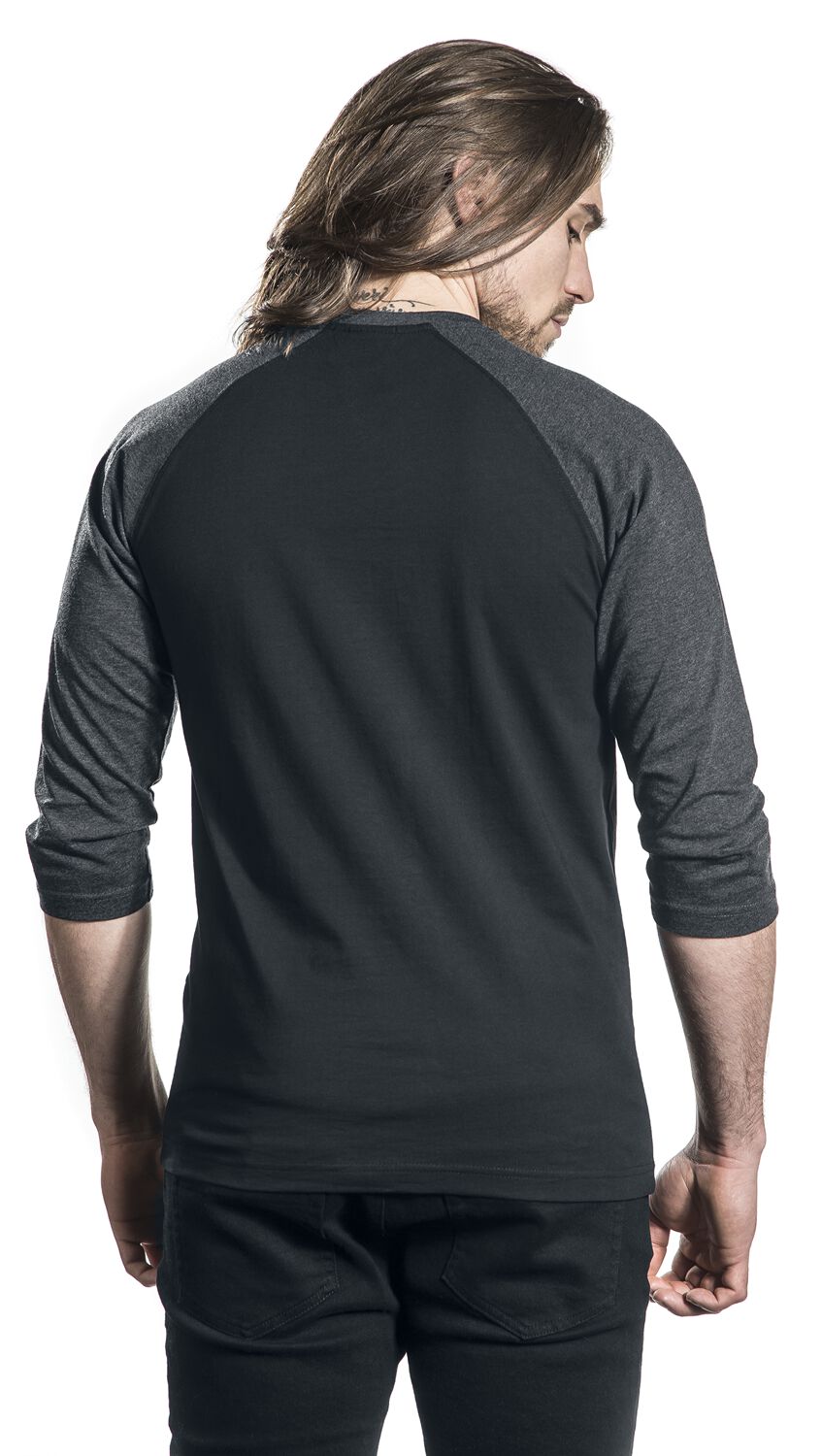 Haut Gris Femme Manches 3/4 - Taille 12 - Occasion Très Bon état - Coton/polyester