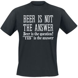 Beer Is The Question!, Alcohol & Party, T-Shirt Manches courtes