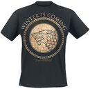 House Stark - Winter Is Coming, Game of Thrones, T-Shirt Manches courtes