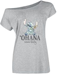 Ohana - Tropical, Lilo & Stitch, T-Shirt Manches courtes