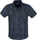 Roadstar Check, Black Premium by EMP, Shirt met korte mouwen