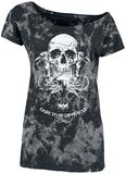 Snake Skull Shirt, Black Premium by EMP, T-shirt