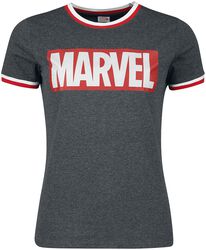 Logo, Marvel, T-Shirt Manches courtes