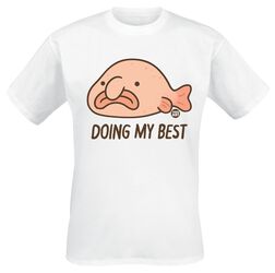 Doing my best - blobfish, Todd Goldman, T-Shirt Manches courtes