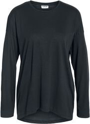 Mathilde O-neck high/low top - Haut Manches Longues, Noisy May, T-shirt manches longues